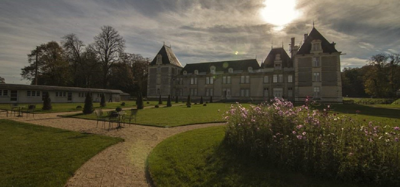 Garden view of Chateau